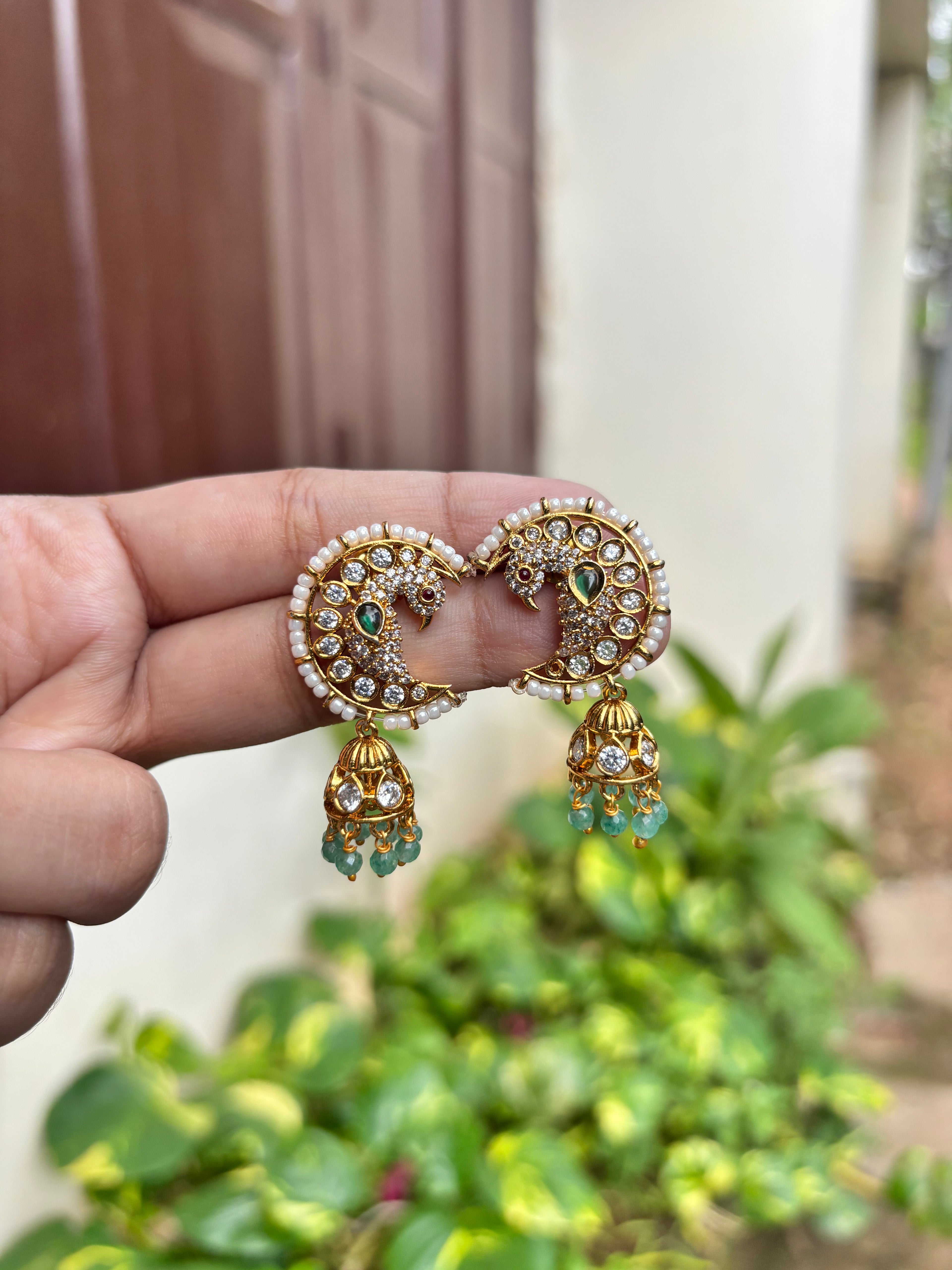 Studs jhumka