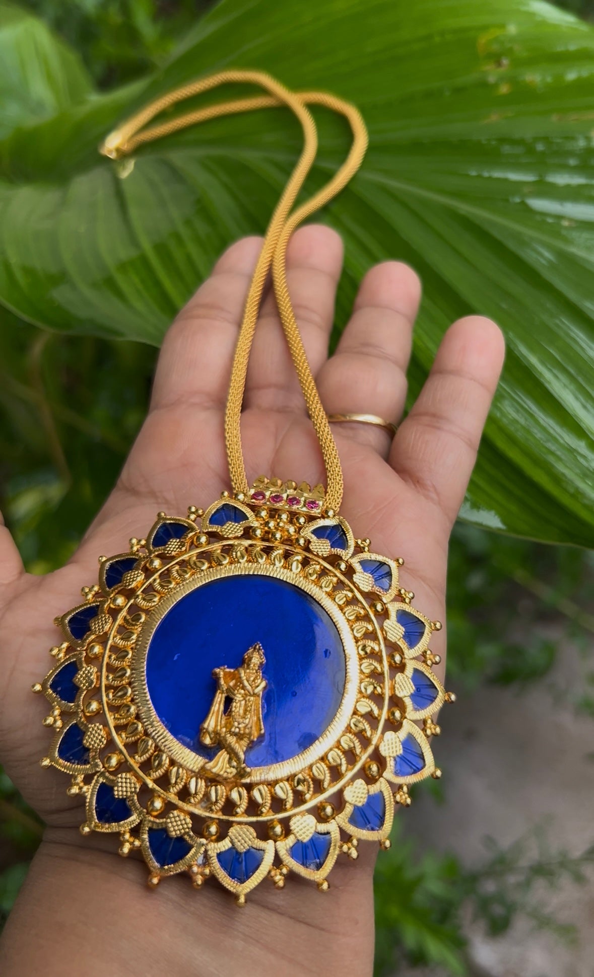 Blue palakka Krishna