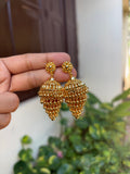 Grape bunch jhumkas
