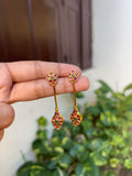 Mango string earrings