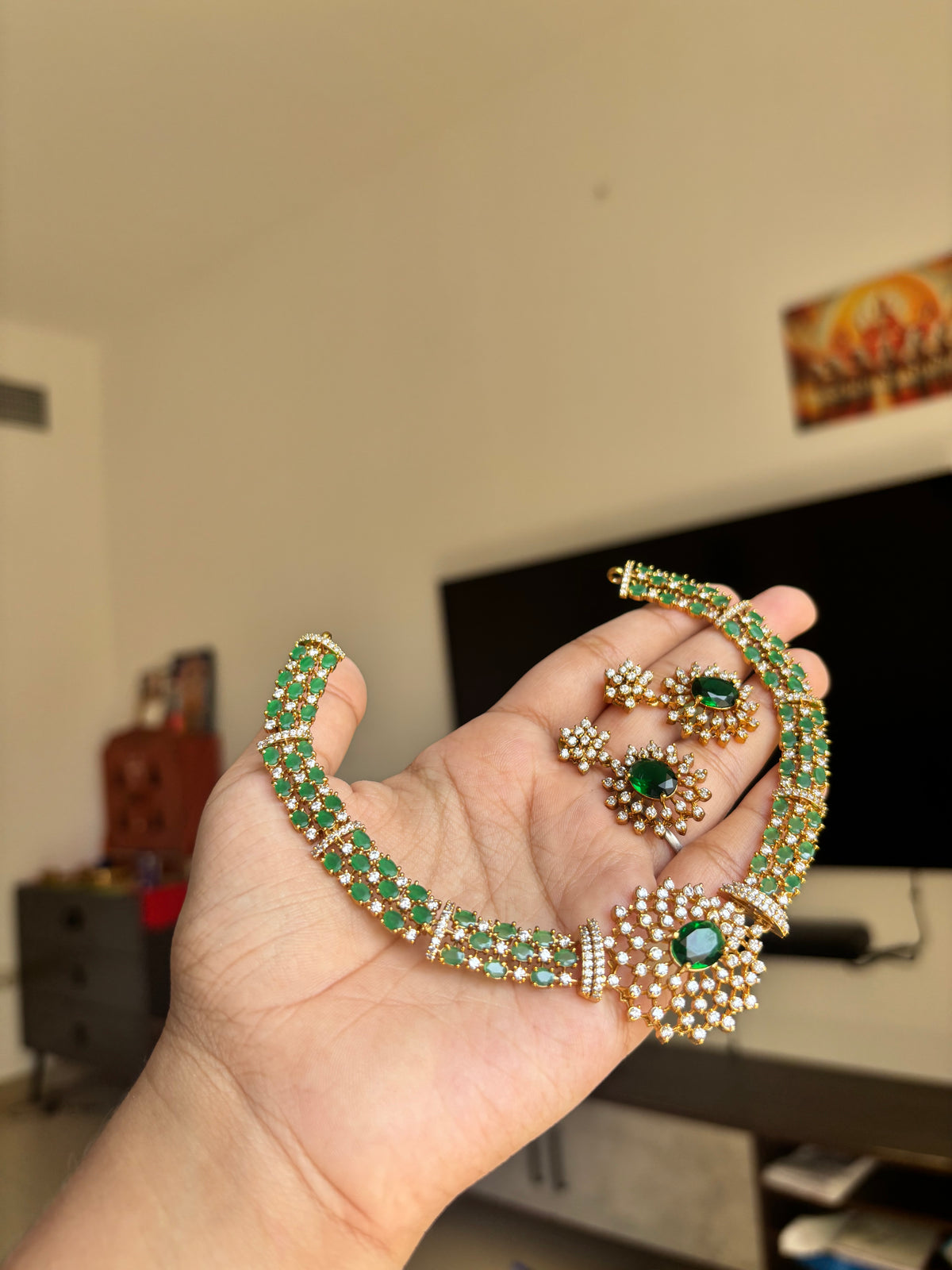 Green sparkle