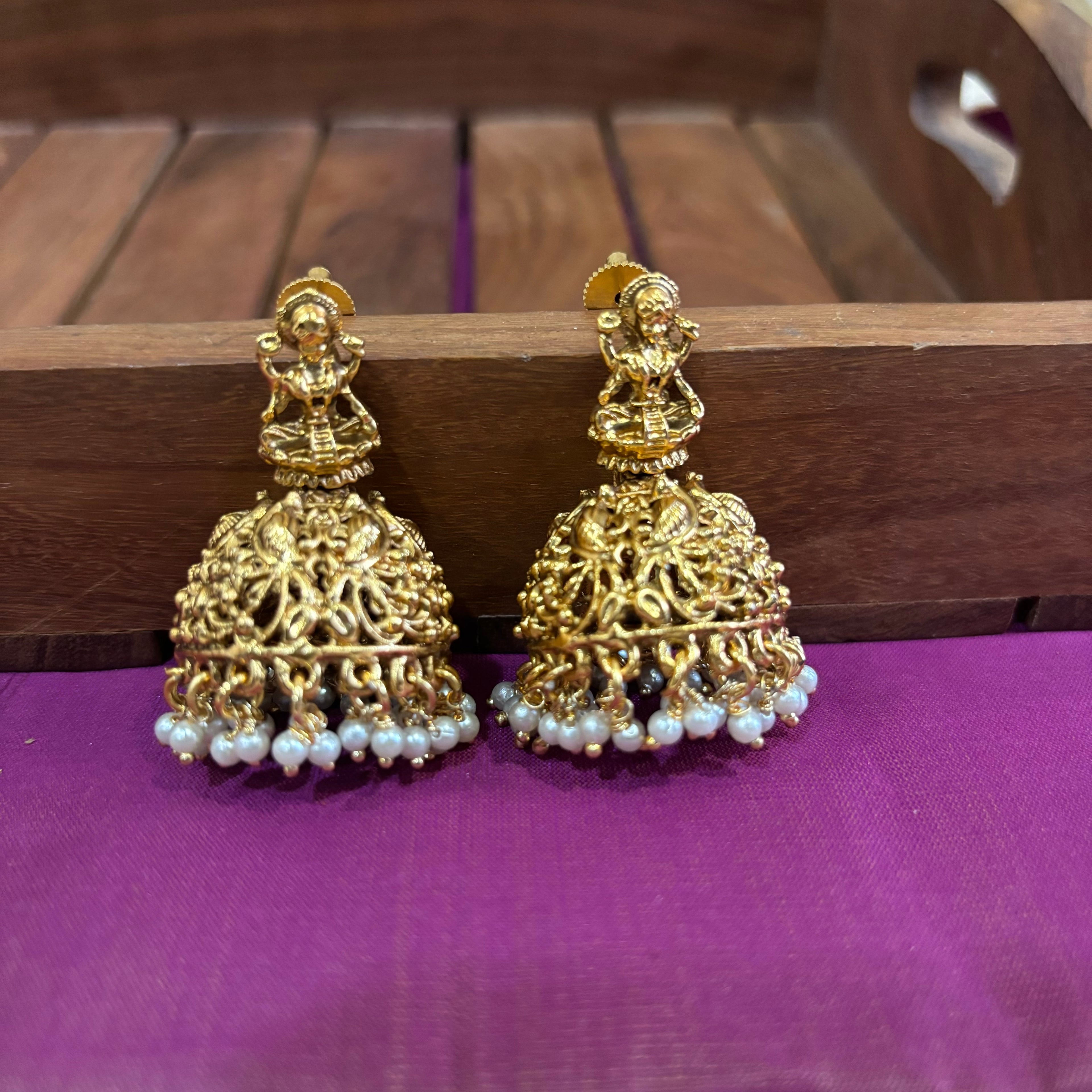 Bridal jhumkas-18