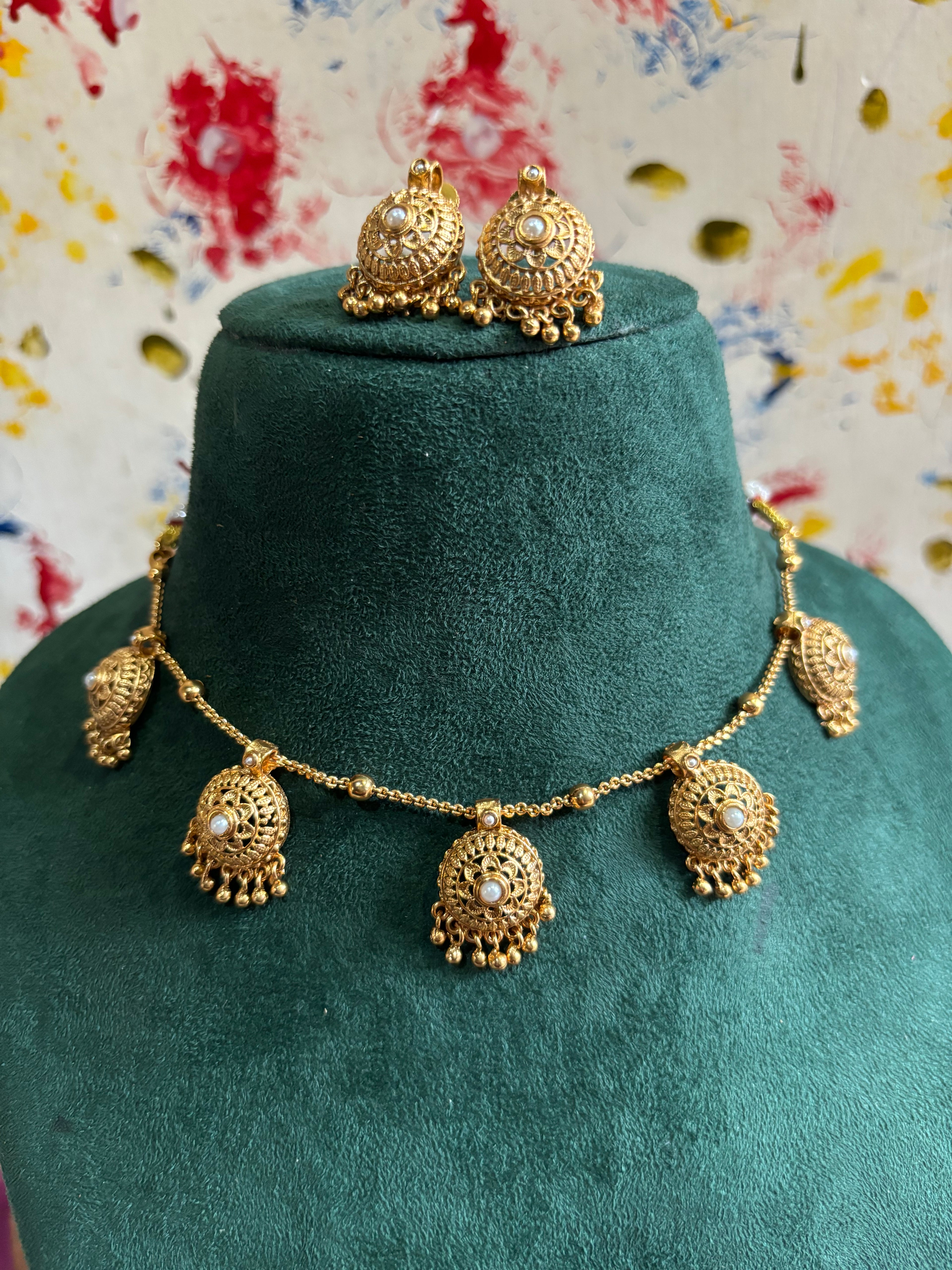 Hanging necklace