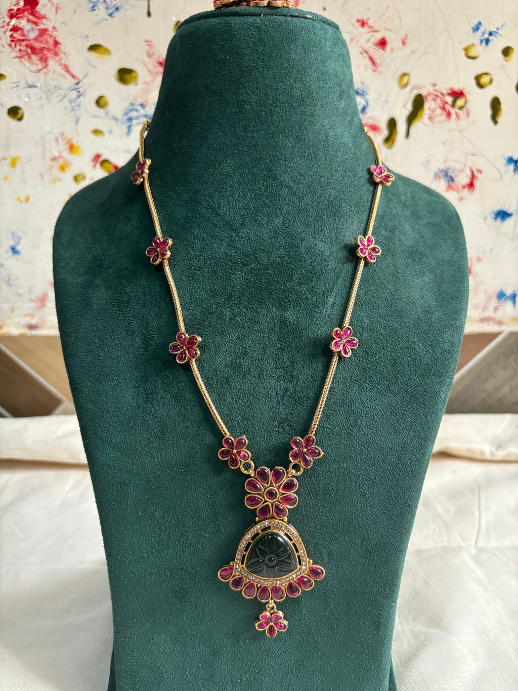 Floral Long haaram