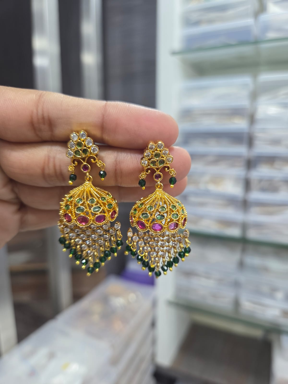 Sparkler earrings