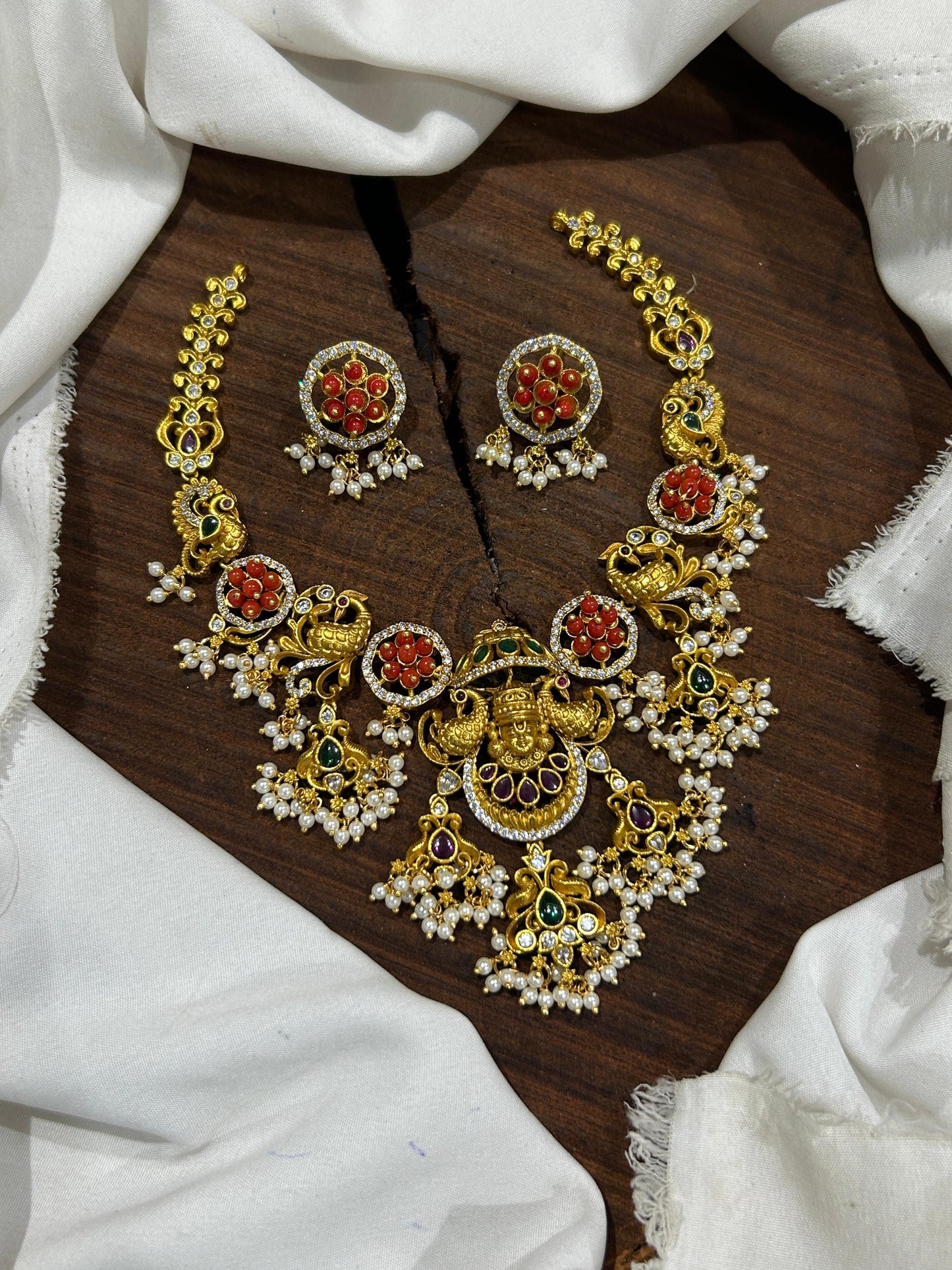 Antique coral necklace