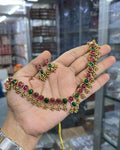 Stone necklace cum choker