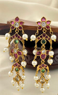 Kemp floral earrings
