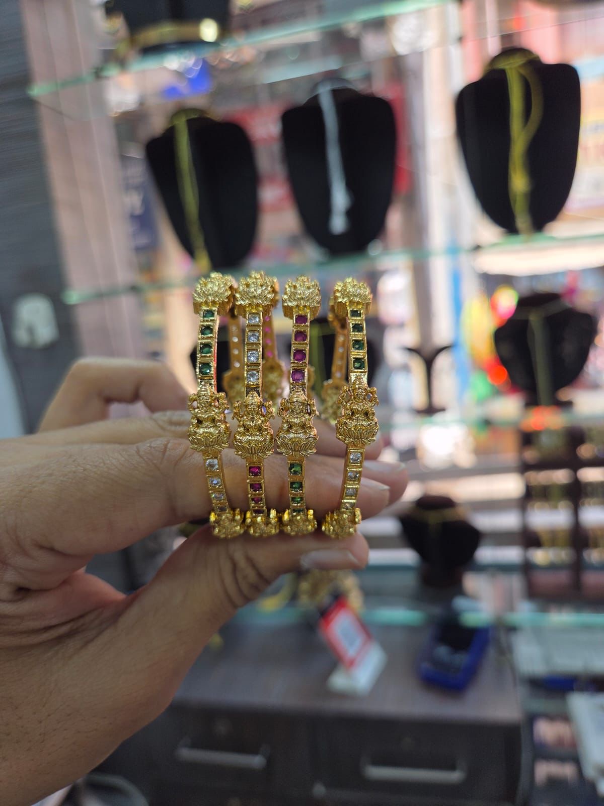 Vibrant Lakshmi bangles