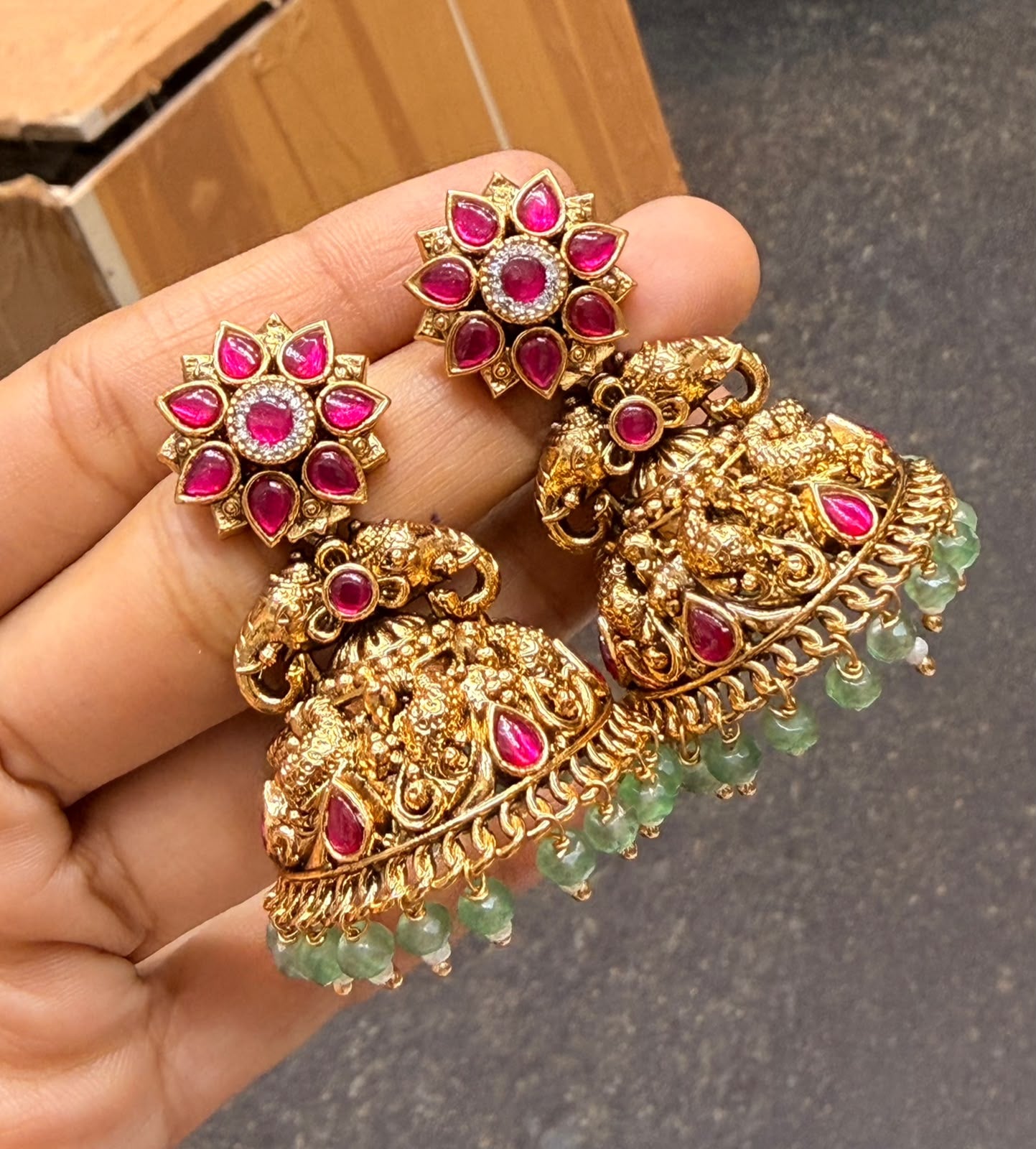 Tusker kemp earrings